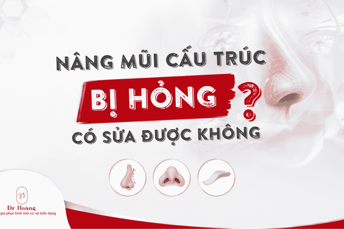 mũi cấu trúc bị hỏng