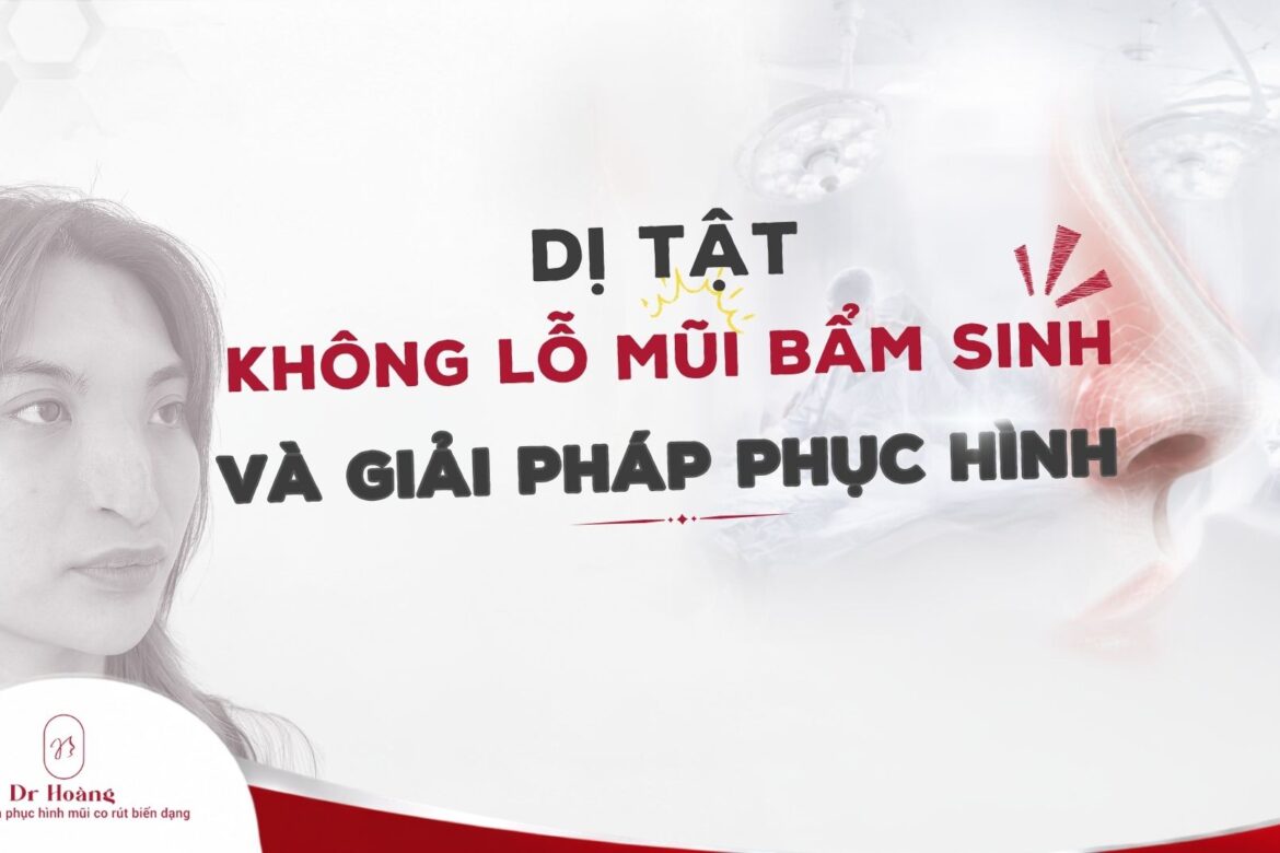 Không có lỗ mũi